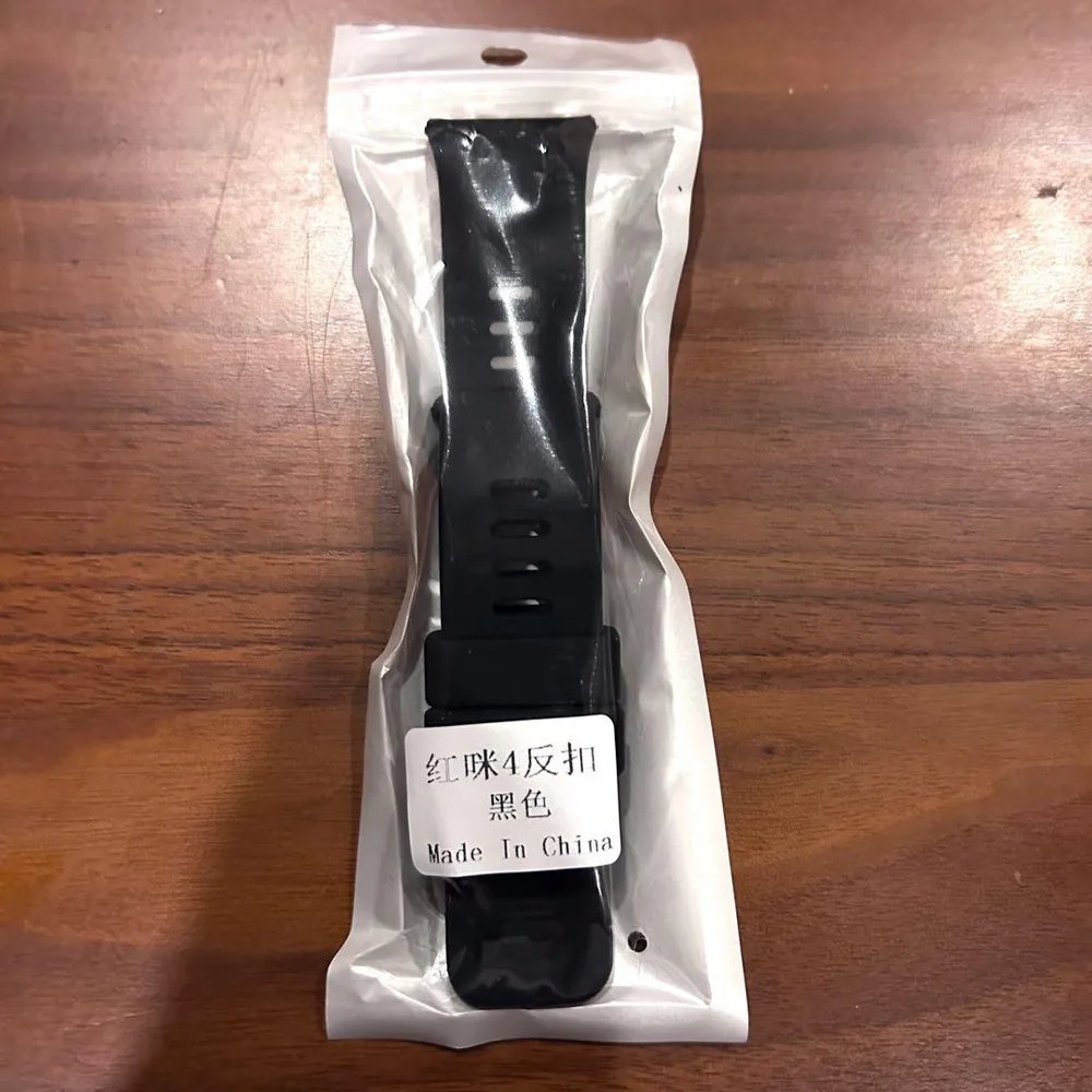 Redmi Watch 4/5対応 交換バンド 黒 シリコン