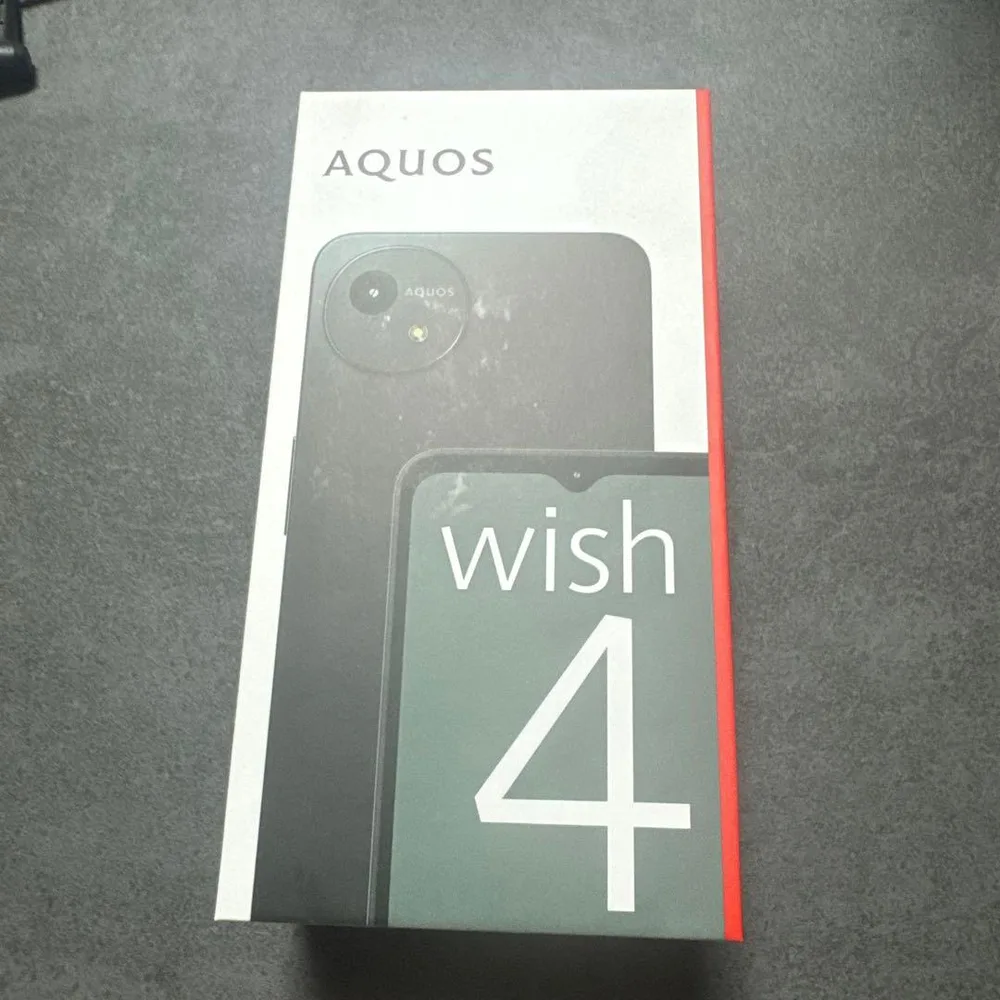 【極美品】AQUOS wish4 SH-52E ブルー docomo