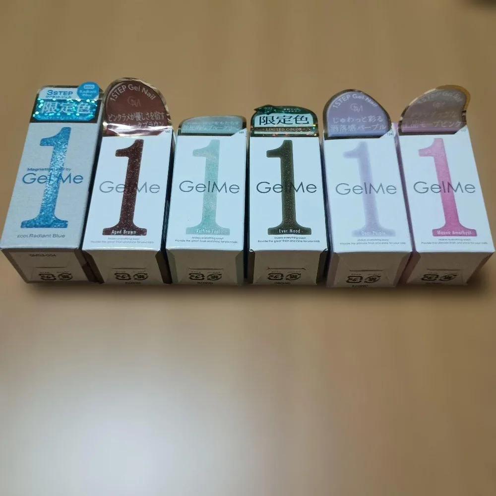 GelMe1 ジェルネイル 6本セット