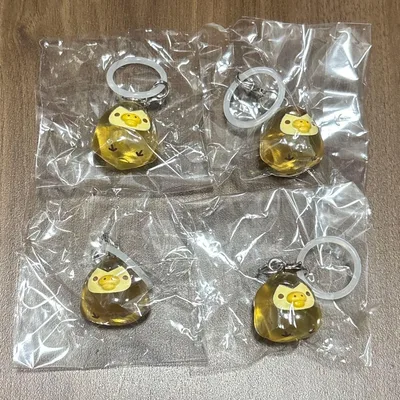 リラックマ きょうりゅう着ぐるみフィギュア めじるしアクセサリー キイロイトリ