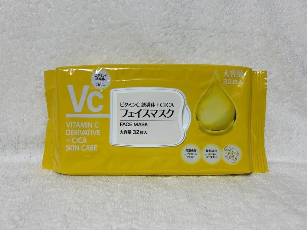 【新品未開封】Vc フェイスマスク 32枚入 ビタミンC誘導体 CICA