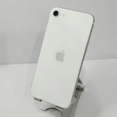 24 iPhoneSE 第二世代 ホワイト SIMフリー バッテリー86%
