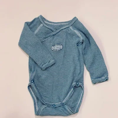PETIT BATEAU プチバトー ベビー ロンパース ストライプ 60