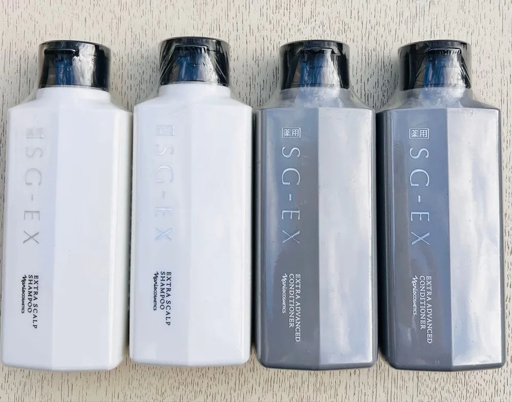 【新品】ナリス 薬用 SG-EX シャンプー コンディショナー 計4本セット