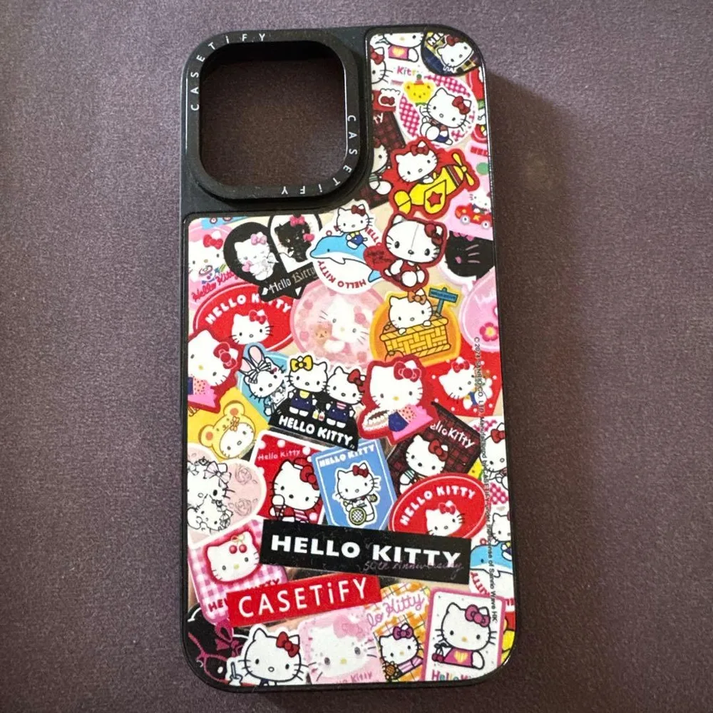新品☆キティ柄のiphone16PROMAXの携帯カバー