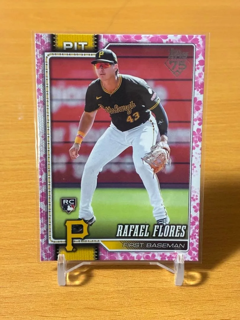 Topps 2026 Rafael Flores 50/99 桜パラレル