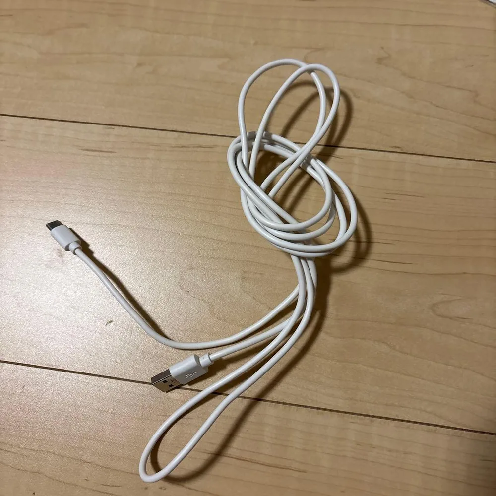USB Type-C 充電ケーブル ホワイト