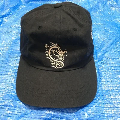 Stussy ドラゴン キャップ ブラック