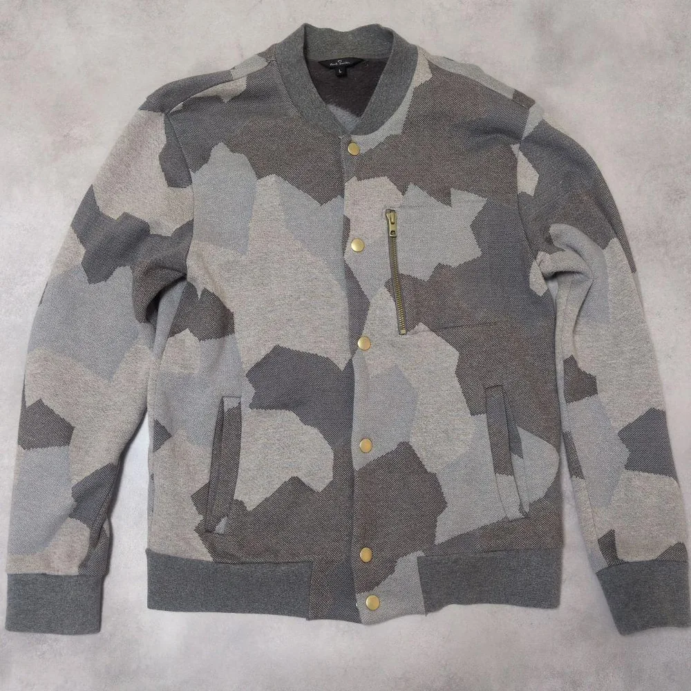 PS Paul Smith カモフラージュ柄 ジャケット Lサイズ グレー