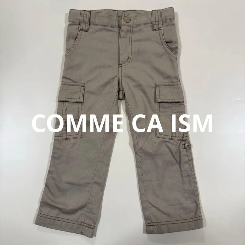COMME CA ISM ベビー カーゴパンツ ベージュ 90cm