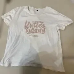 ロゴプリント ビッグTシャツ ホワイト