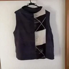パッチワークベスト 着物リメイク