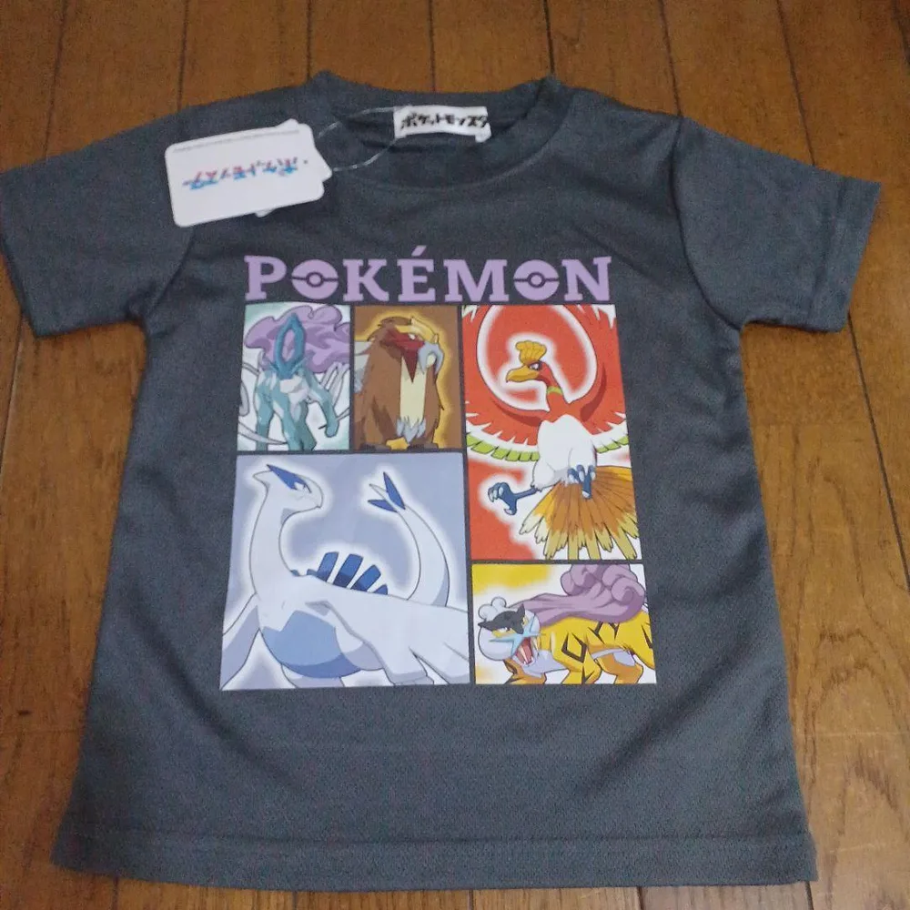 【タグ付き】ポケモン Tシャツ 110 ポリエステル100%