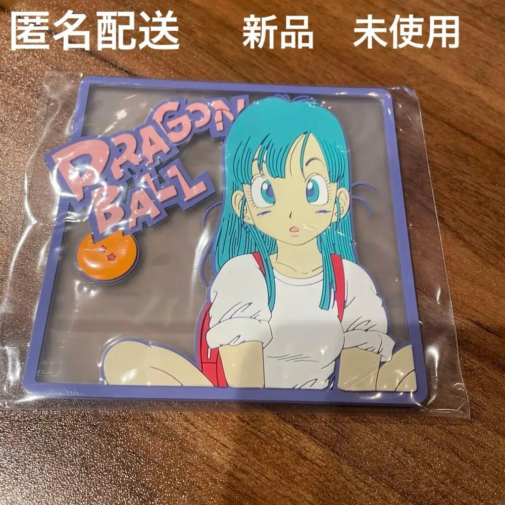 匿名配送★ドラゴンボール★クリアラバーコースター2 ブルマDRAGON BALL