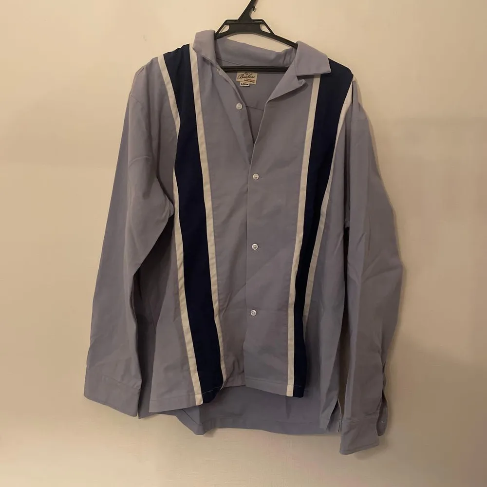 Backers 長袖シャツ LARGE 開襟