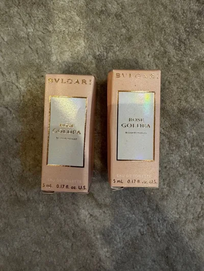 BVLGARI ROSE GOLDEA ミニ香水 5ml 2本セット