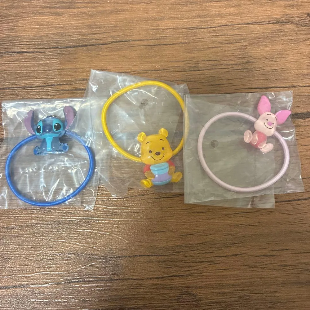 Twinkleヘアゴム スティッチ プーさん ピグレット