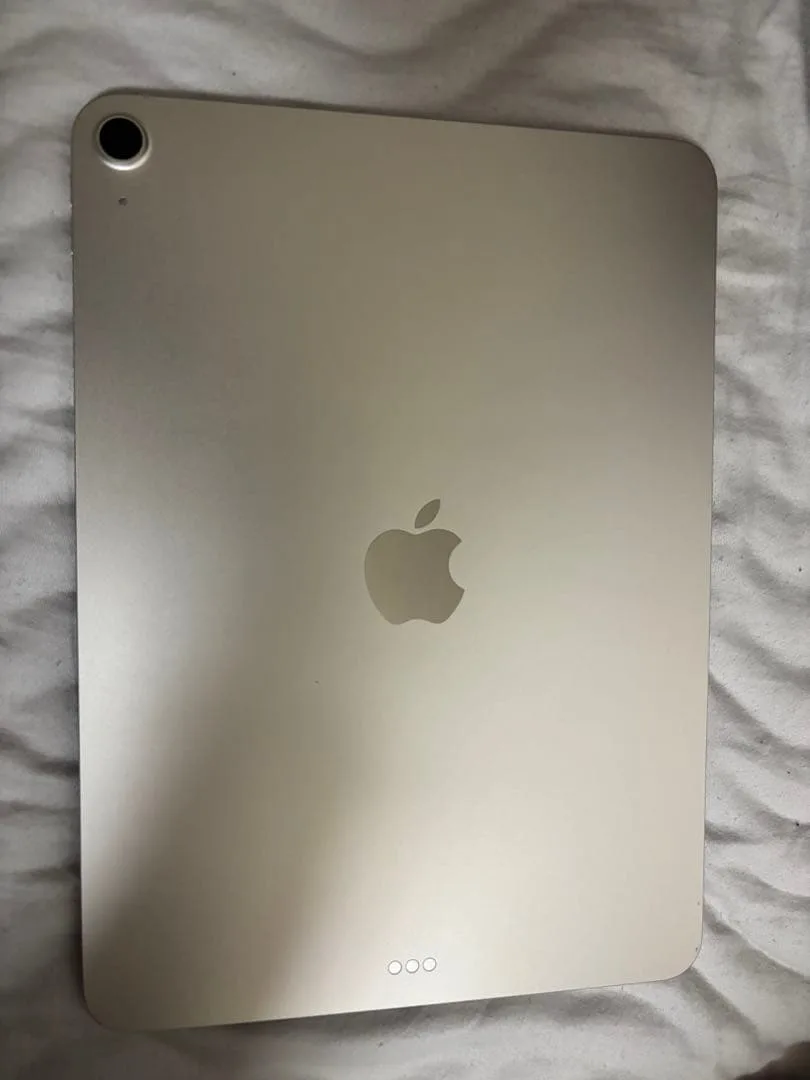 Apple iPad Air M4 最新機種 本体 スターライト フィルム付き