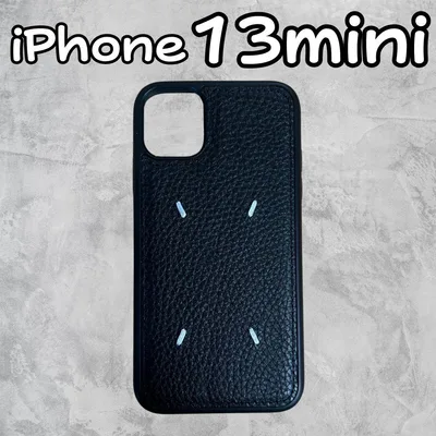 ☆iPhone13mini✿スマホケース ブラック 黒 レザー刺繍韓国高級おしゃ