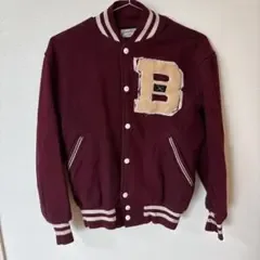 Town Shop FOR MEN スタジャン バーガンディ