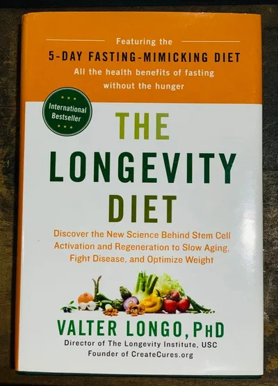 The Longevity Diet Valter Longo 洋書