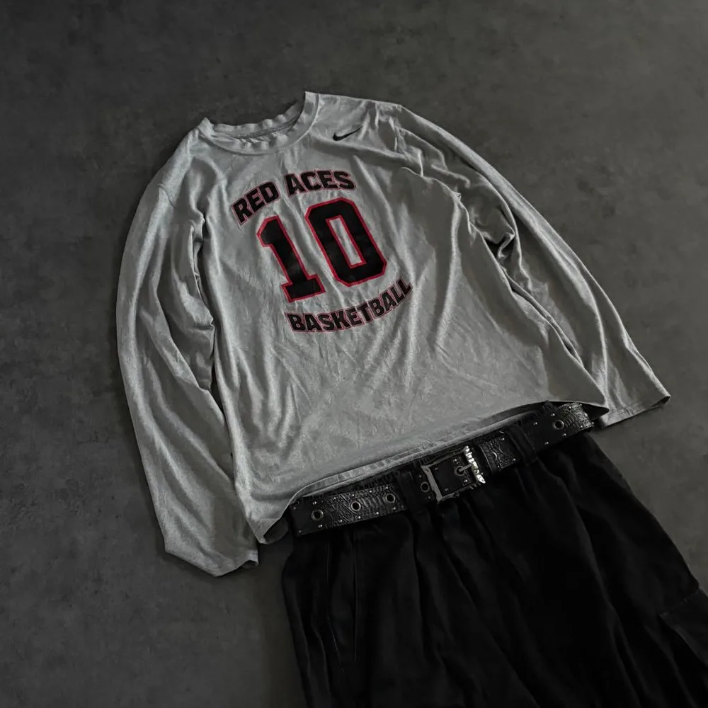 00s nike archive 文字ロンt 平成 y2k cityboy