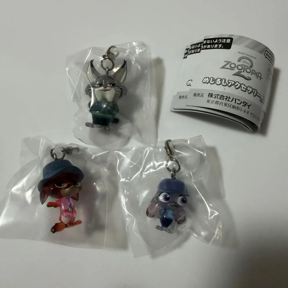 ズートピア めじるしアクセサリー 3点まとめ売り