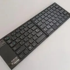 ELECOM 折りたたみBluetoothキーボード TK-FLP01 PBK