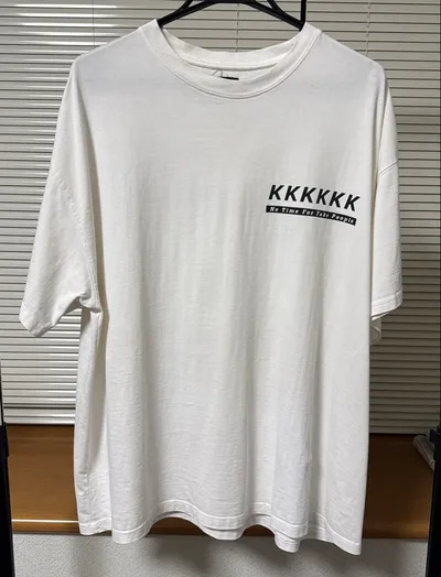 KKKKKK/Tシャツ/2/コットン/WHT