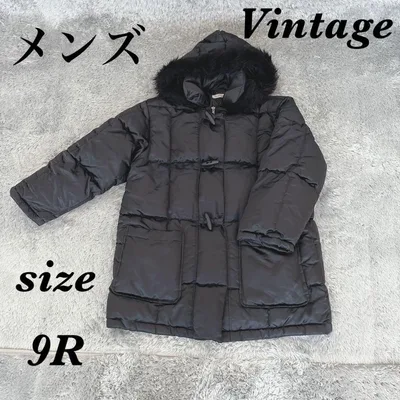 Vintage ヴィンテージ (9R) ダウンジャケット メンズ シンプル 冬服