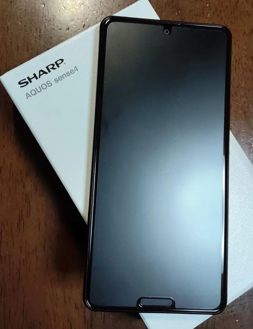 AQUOS sense4 SIMフリー SH-M15 極美品 付属品完備