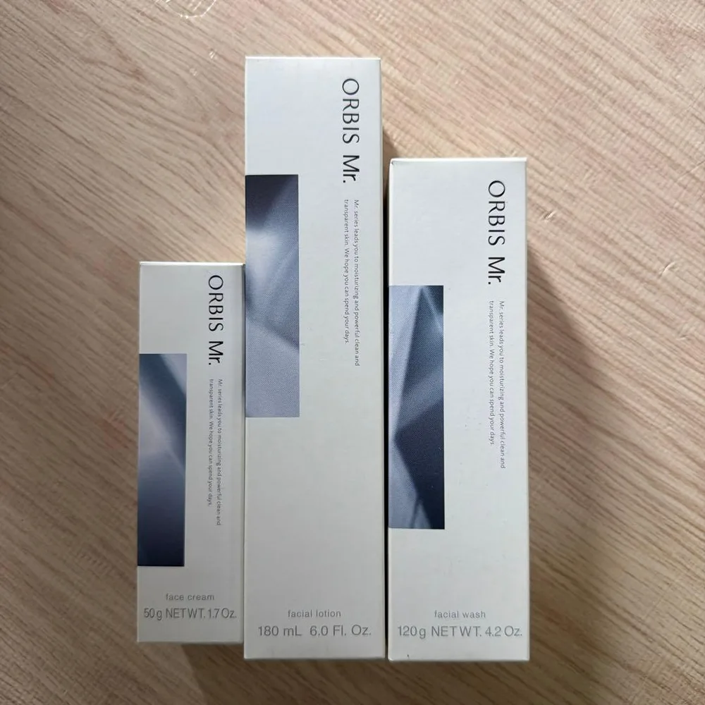 ORBIS Mr. スキンケア3点セット 洗顔 化粧水 クリーム