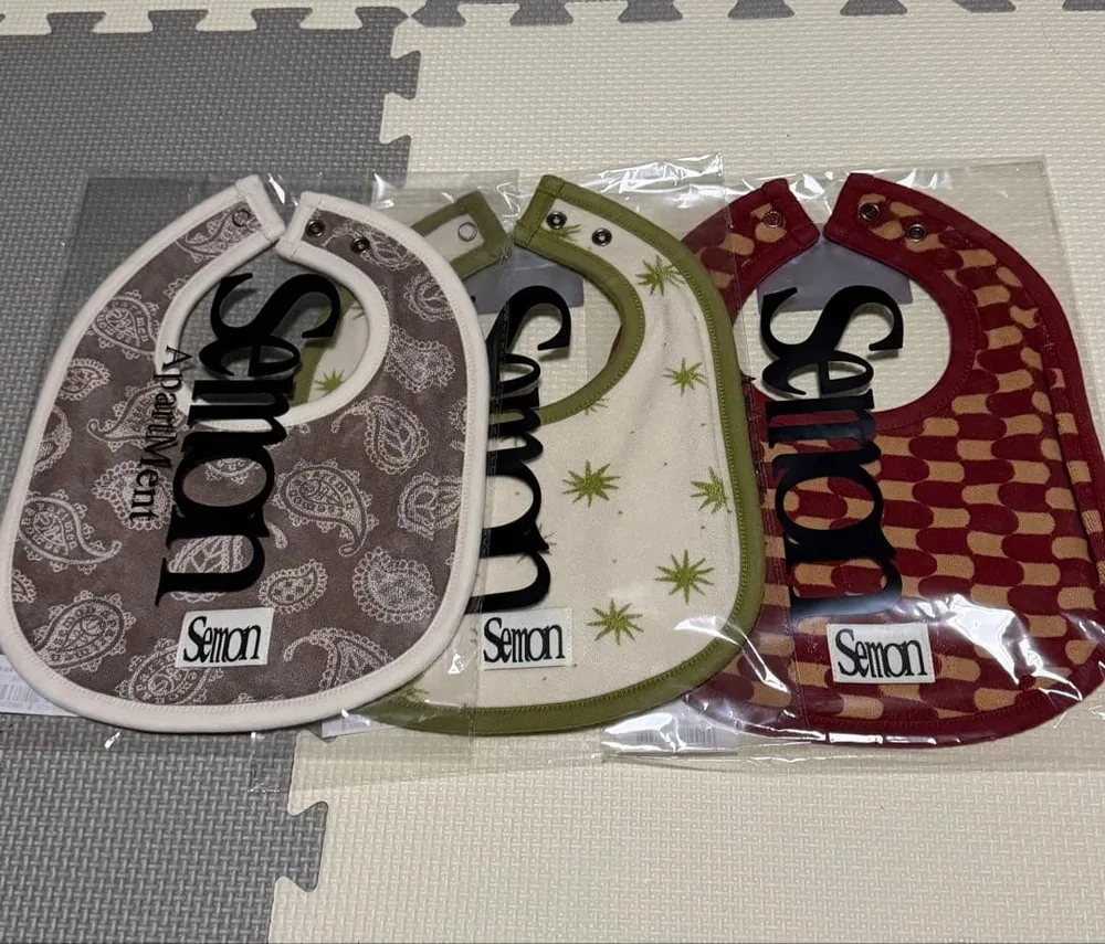 Semon apartment earth スタイ3枚セット