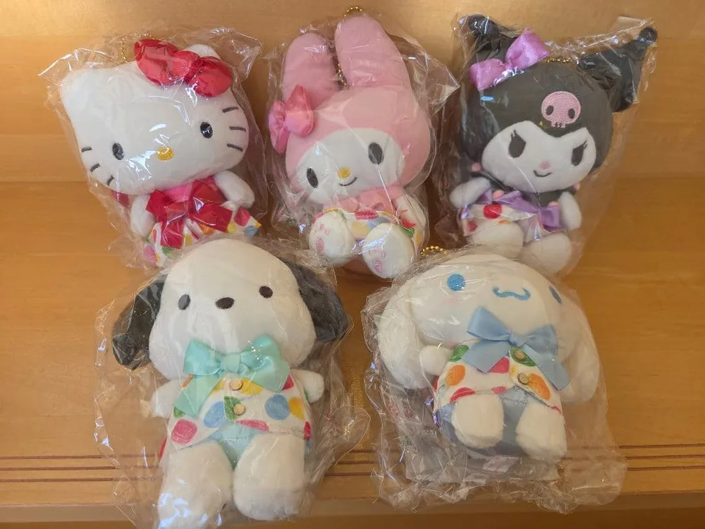 サンリオ サクマドロップス マスコット 5種 コンプ