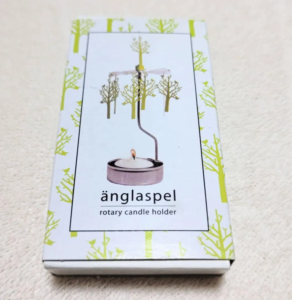 änglaspel ロータリーキャンドルホルダー 回転式