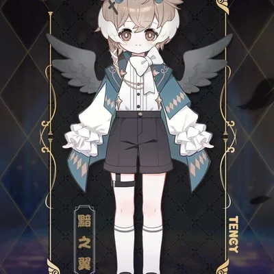 ドール TENCY 光と影 甘き翼 色違い 闇の翼
