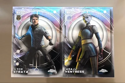 2026 topps chrome STAR WARS 2枚セット