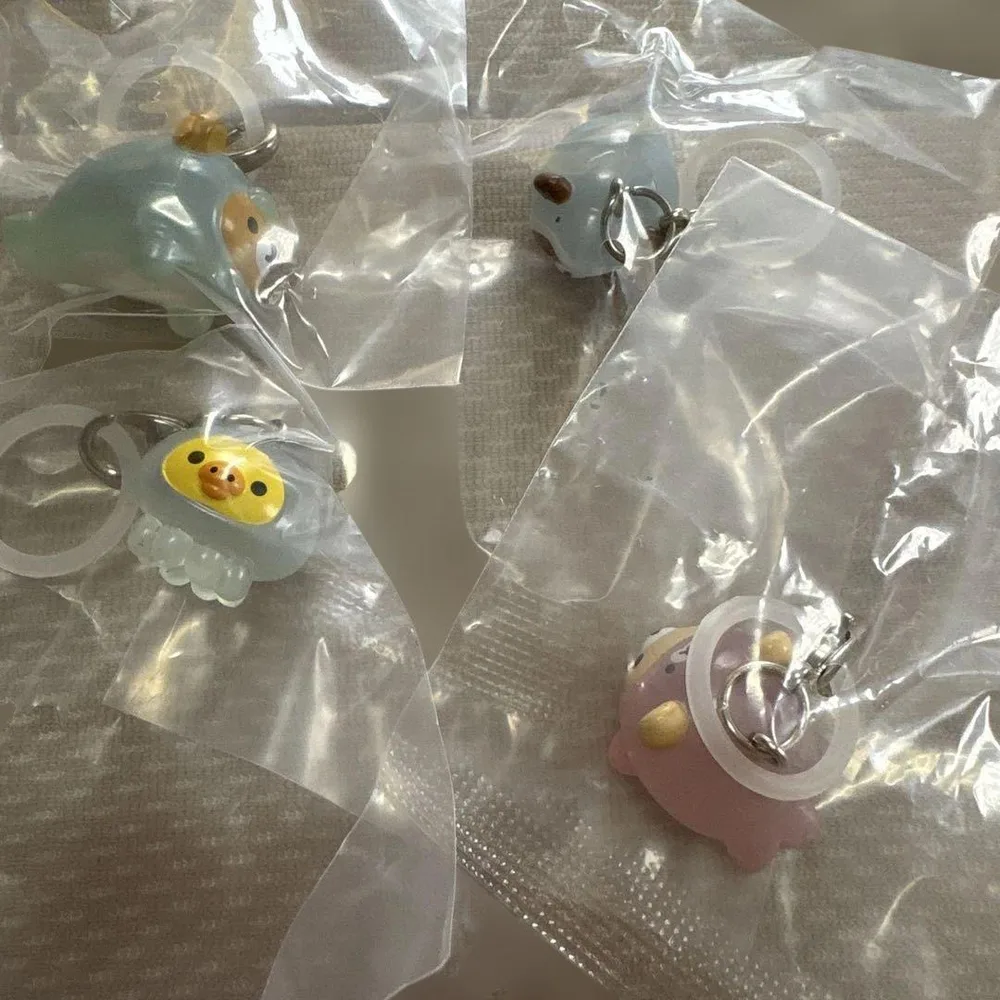 リラックマ うみリラきぶん マーカーアクセサリー めじるし 4種