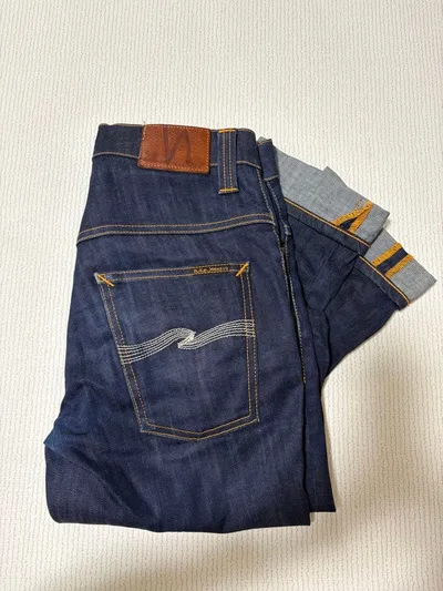 Nudie Jeansデニム W30 L32 メンズ ジーンズ オーガニック