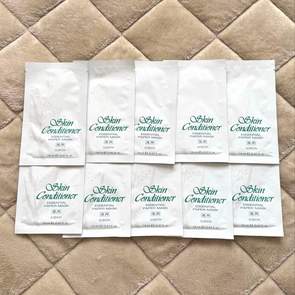 アルビオン 薬用スキンコンディショナー エッセンシャルペーパーマスク N