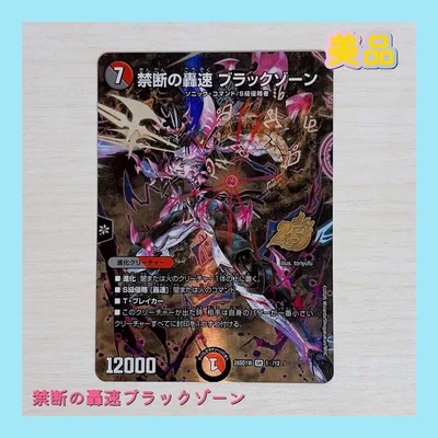 デュエルマスターズ 禁断の轟速 ブラックゾーン