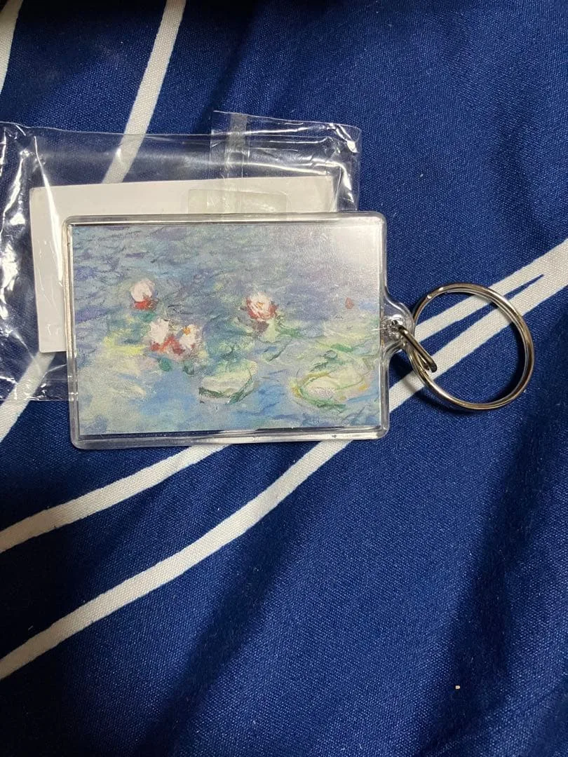 クロード・モネ 睡蓮 キーホルダー