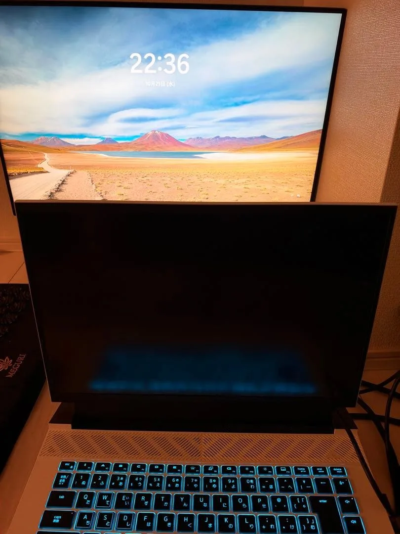 ゲーミングノートPC dell G16 Intel Core i9 +モニター