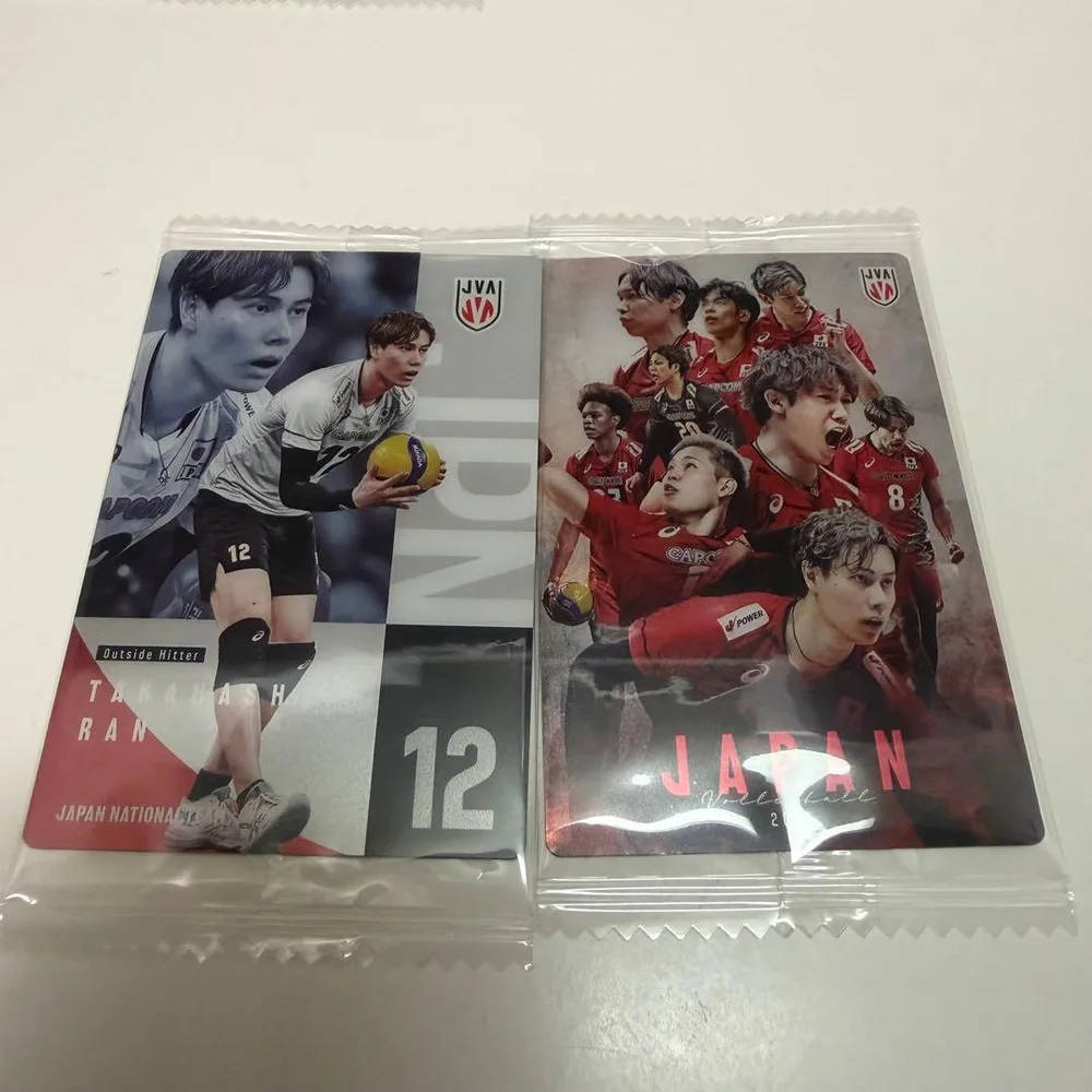 男子バレーボール ウエハース 集合SP 高橋藍 N
