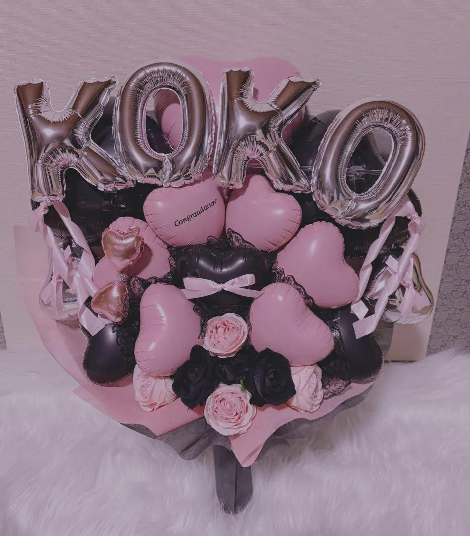 バルーンブーケ 推し活 記念日 誕生日 卒業 生誕祭 成人式ブーケ 楽屋花