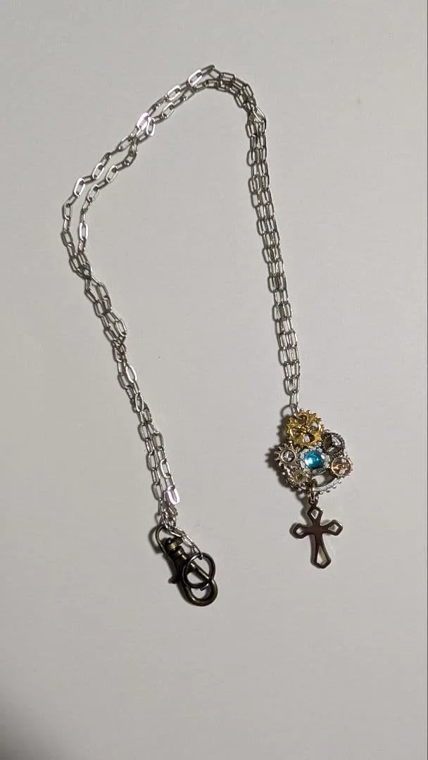 スチームパンク ネックレス ハンドメイド