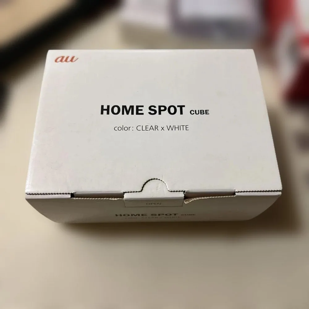 新品未使用 au HOME SPOT CUBE 無線LANルーター
