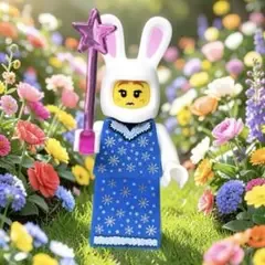 LEGO レゴ ミニフィグ うさぎ 雪の結晶 ドレス 正規品