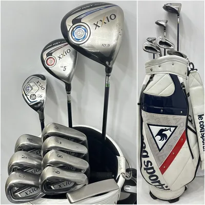 メンズ右利き初心者用 ゼクシオ 7&8&9代目 ゴルフクラブセット W₋2804