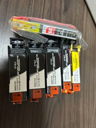 Canon BCI-326 、325インクカートリッジ